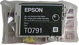 Inkoustová náplň Epson T0791, 11,1 ml - černá