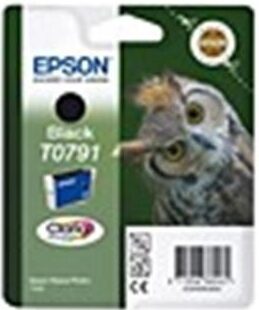 Inkoustová náplň Epson T0791, 11,1 ml - černá