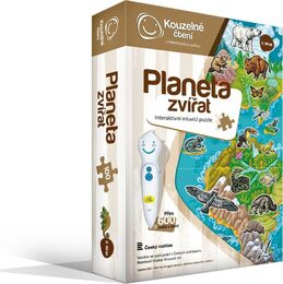 ALBI Kouzelné čtení Puzzle Planeta zvířat