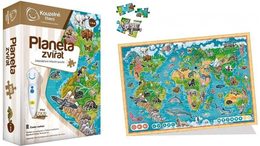 ALBI Kouzelné čtení Puzzle Planeta zvířat