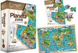 ALBI Kouzelné čtení Puzzle Planeta zvířat