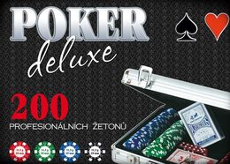 Poker deluxe (200 žetonů)