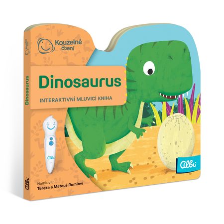 ALBI KČ Minikniha s výsekem - Dinosaurus