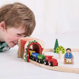 Bigjigs Rail Cihlový železniční tunel