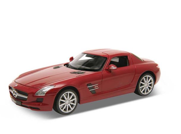 Welly Mercedes-Benz SLS AMG 1:24 červený