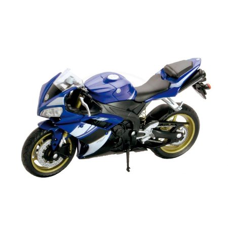 Welly Motocykl Yamaha YZF-R1 1:18 modrá