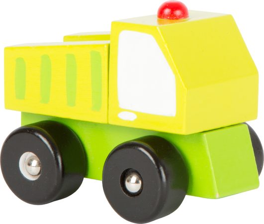 Small Foot Dřevěná autíčka stavební stroje 1 ks