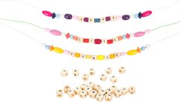 Small Foot Dřevěné korálky s písmenky 1 ks