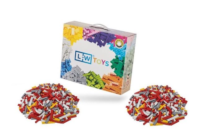 L-W Toys Hasičský set 2000 ks (lehký + těžký)