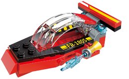 Qman Water Cannon Fire Truck 1805 sada 8v1