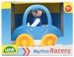 Lena My First Racers policejní auto, okrasná krabice