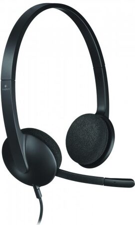 Headset Logitech H340 USB - černý (981000475)