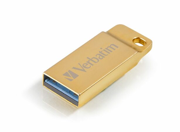 Flash USB Verbatim Store 'n' Go Metal Executive 32GB USB 3.0 - zlatý