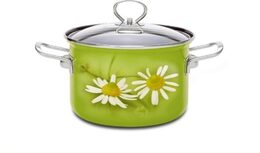 hrnec BELIS DAISY 16cm 1,8l se skleněnou poklicí