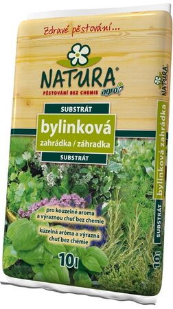 substrát bylinková zahrádka 10l NATURA