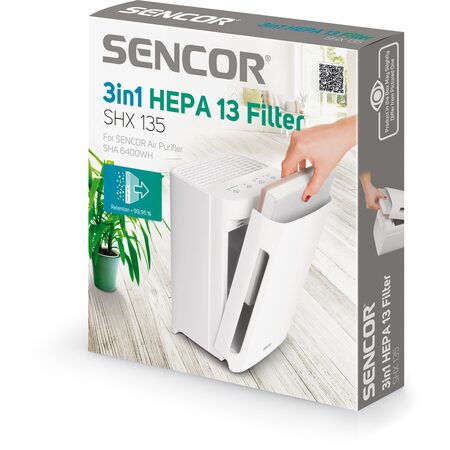 Sencor SHX 135 13 SHA 6400WH HEPA Filtr