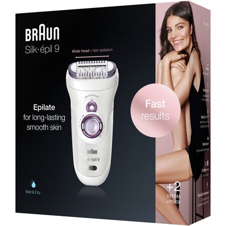 SILK-ÉPIL 9-700 PURPLE EPILÁTOR BRAUN