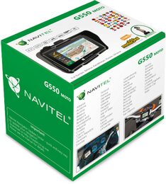 Moto navigační systém GPS Navitel G550