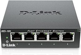 Switch D-Link DES-105 5 port, 10/100 Mb/s