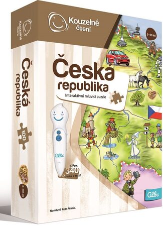 Albi Kouzelné čtení Puzzle Česká republika