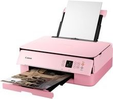 Tiskárna multifunkční Canon TS5352 A4, 13str./min, 7str./min, 4800 x 1200, automatický duplex,  - růžová