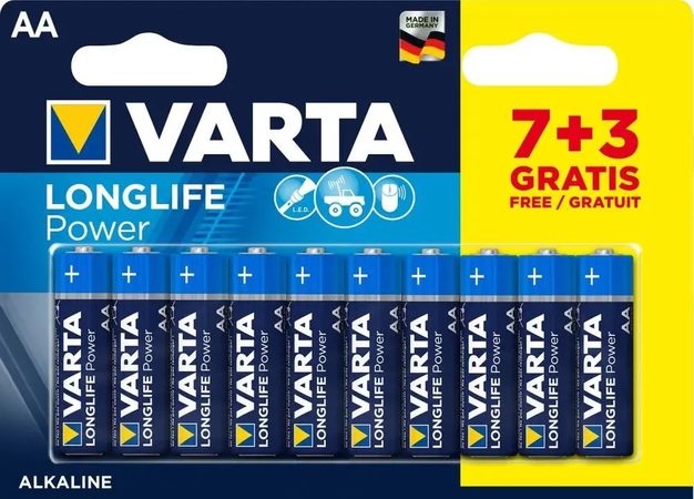 Varta LR6/7+3 Longlife POWER
