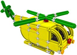 Stavebnice Seva Rescue 3 Záchranáři plast 537ks v krabici 35x33x8cm
