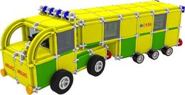 Stavebnice Seva Rescue 3 Záchranáři plast 537ks v krabici 35x33x8cm