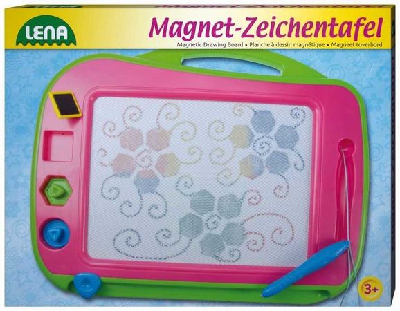 Magnetická tabulka kreslící plast v krabici 41x31x3,5cm