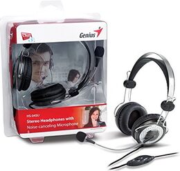 Headset Genius HS-04SU - černý/stříbrný (HS03SU)