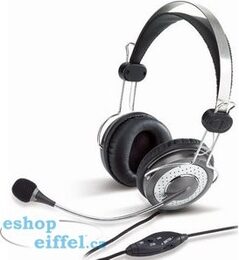 Headset Genius HS-04SU - černý/stříbrný (HS03SU)