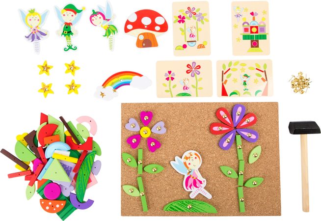 small foot Dřevěná kreativní hra víly
