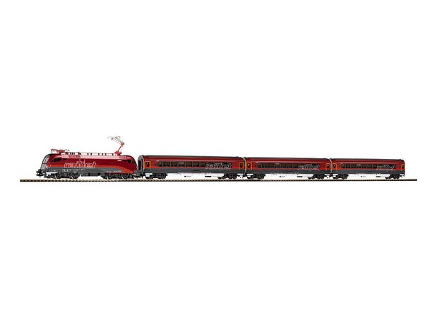 Piko Základní sada Osobní vlak s lokomotivou Rail Jet ÖBB V - 57172