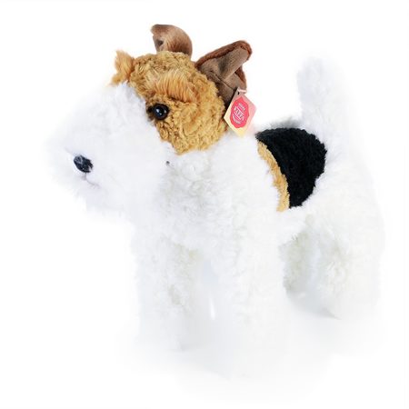 Rappa Plyšový pes foxteriér Dášenka stojící 30 cm