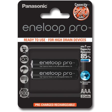 Panasonic Eneloop PRO AAA 2ks 4HCDE/2BE