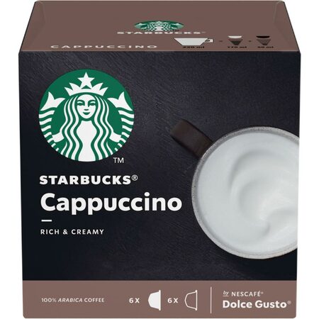 STARBUCKS CAPPUCCINO 12Kaps. 120g