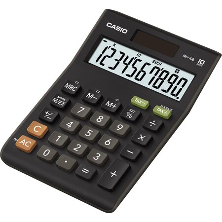 MS 10 B S (TAX+EXCHANGE) CASIO (45010118)