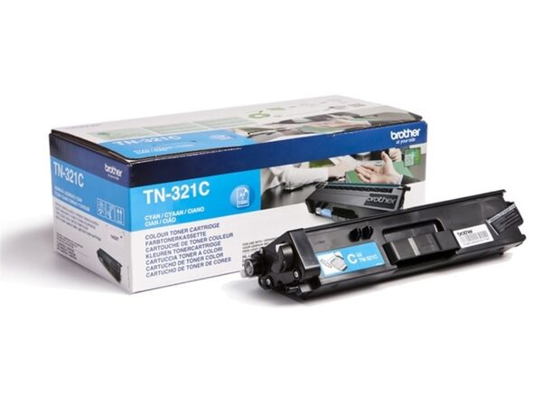 Toner Brother TN-321C, 1500 stran - azurový