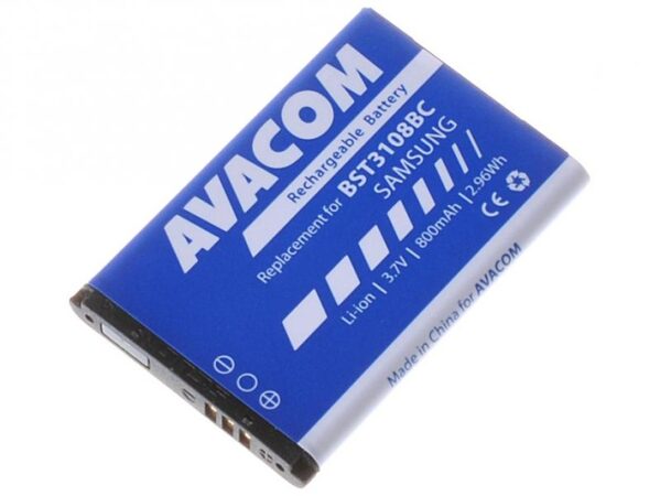 Baterie Avacom pro Samsung X200, E250, Li-Ion 800mAh (náhrada AB463446BU)