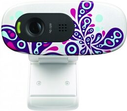 Webkamera Logitech HD Webcam C270 - černá (960001063)