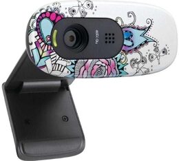 Webkamera Logitech HD Webcam C270 - černá (960001063)