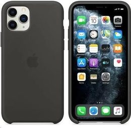 Kryt na mobil Apple Silicone Case pro iPhone 11 Pro Max - černý