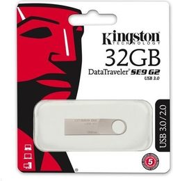 Flash USB Kingston DataTraveler SE9 G2 32GB USB 3.0 - kovový