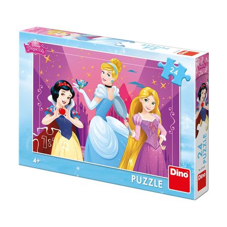 Dino Puzzle Odvážné princezny 24 dílků