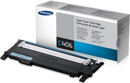 Toner Samsung CLT-C406S, 1K stran - originální - modrý (CLTC406SELS)