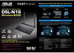 Router Asus DSL-N16 - N300 ADSL/VDSL Wi-Fi Modem router