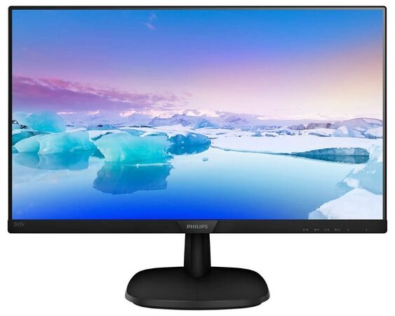 Monitor Philips 243V7QJABF 23.8'',LED, IPS, 5ms, 1000:1, 250cd/m2, 1920 x 1080,DP,