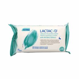 Lactacyd ubrousky with Antibacterials 15 ks