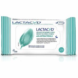 Lactacyd ubrousky with Antibacterials 15 ks