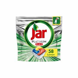 Jar Platinum Plus All in One Lemon kapsle do myčky nádobí 58 ks